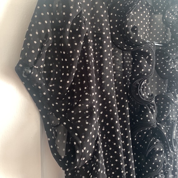 Women’s BCX polka dot blouse - Picture 3 of 3